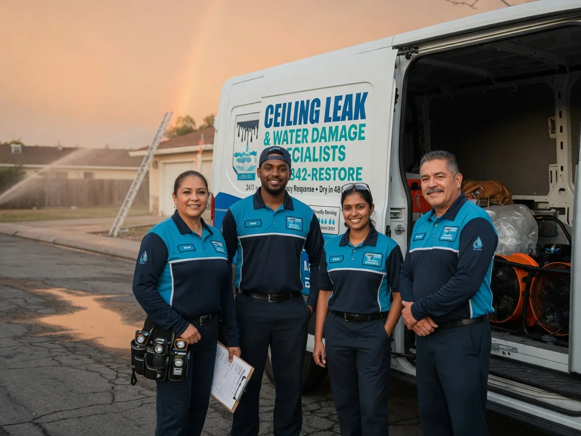 Ceiling Leak Cleanup company in Walkertown, NC