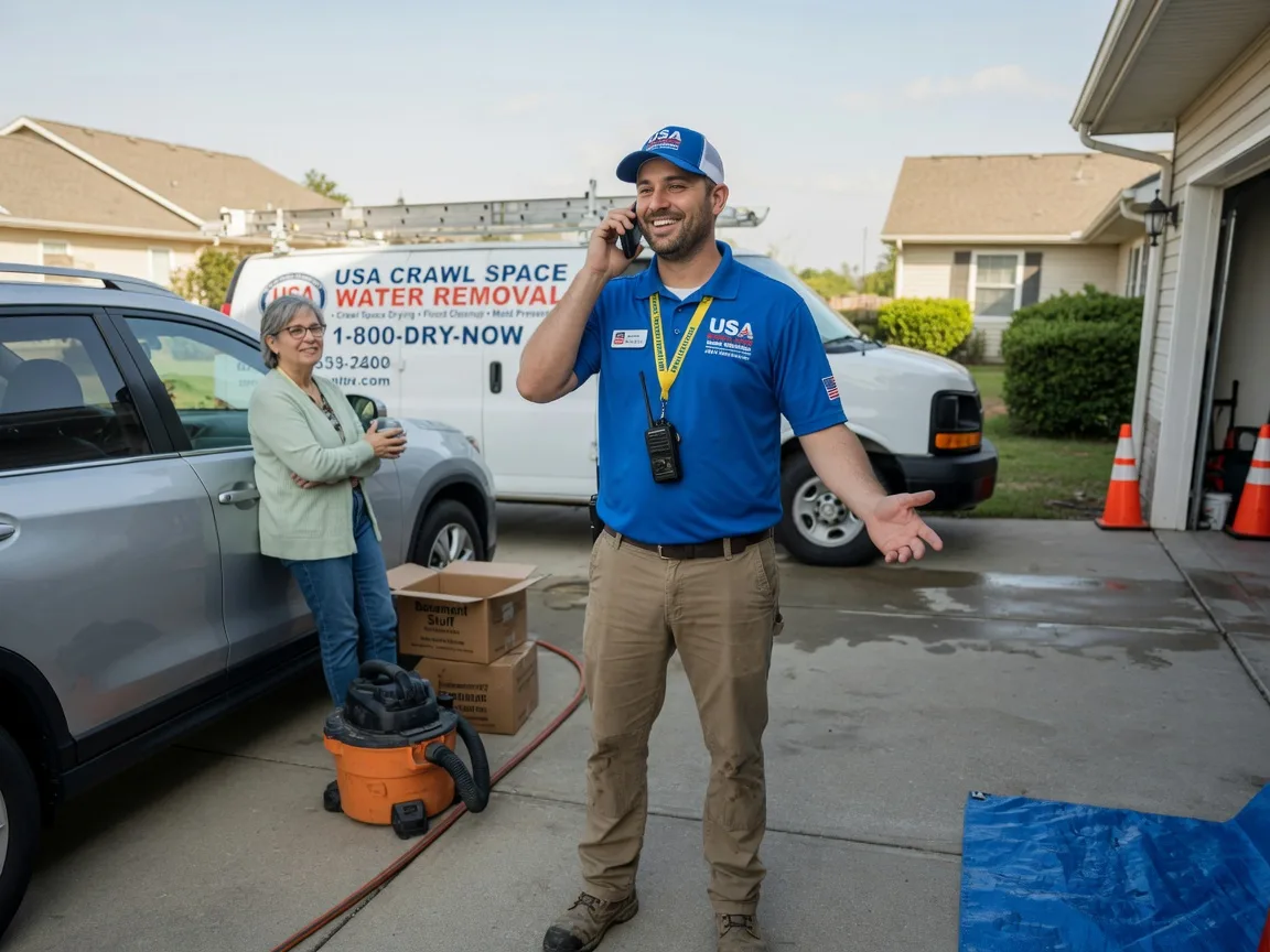 Crawl Space Water Removal Walkertown, NC FAQs